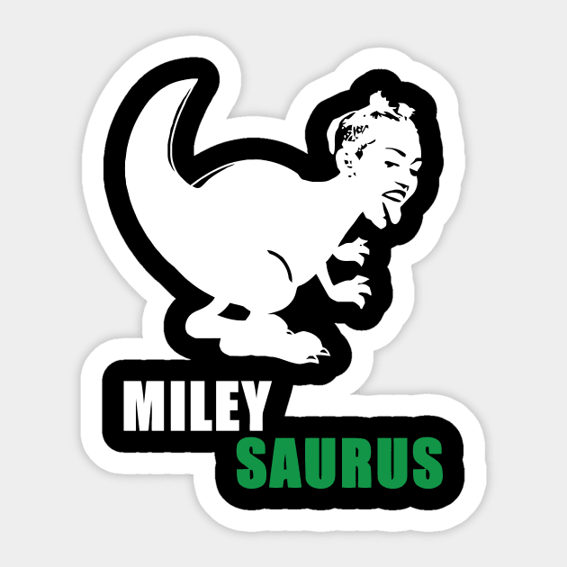 Miley Saurus Sticker by mercert